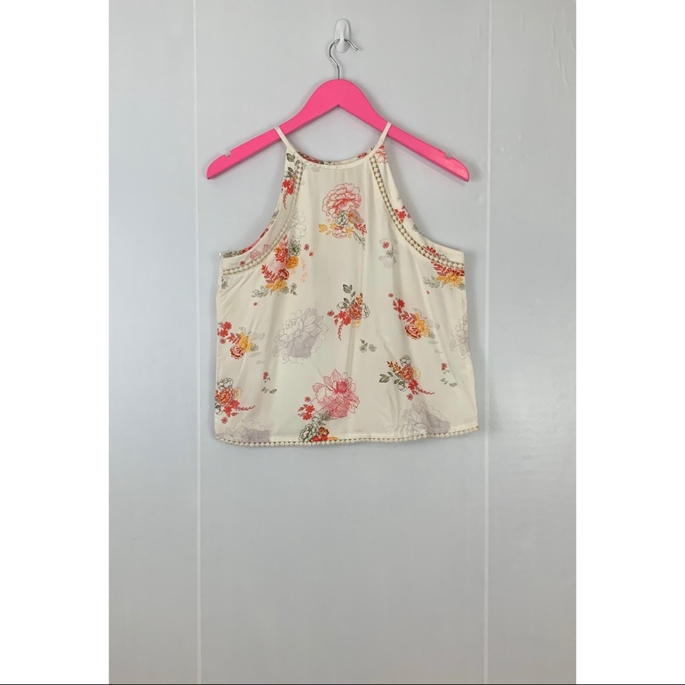 Mudd Floral Crop Top